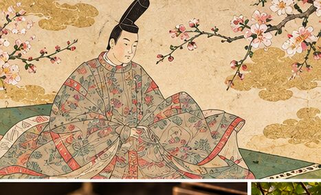 百人一首の歌人の絵